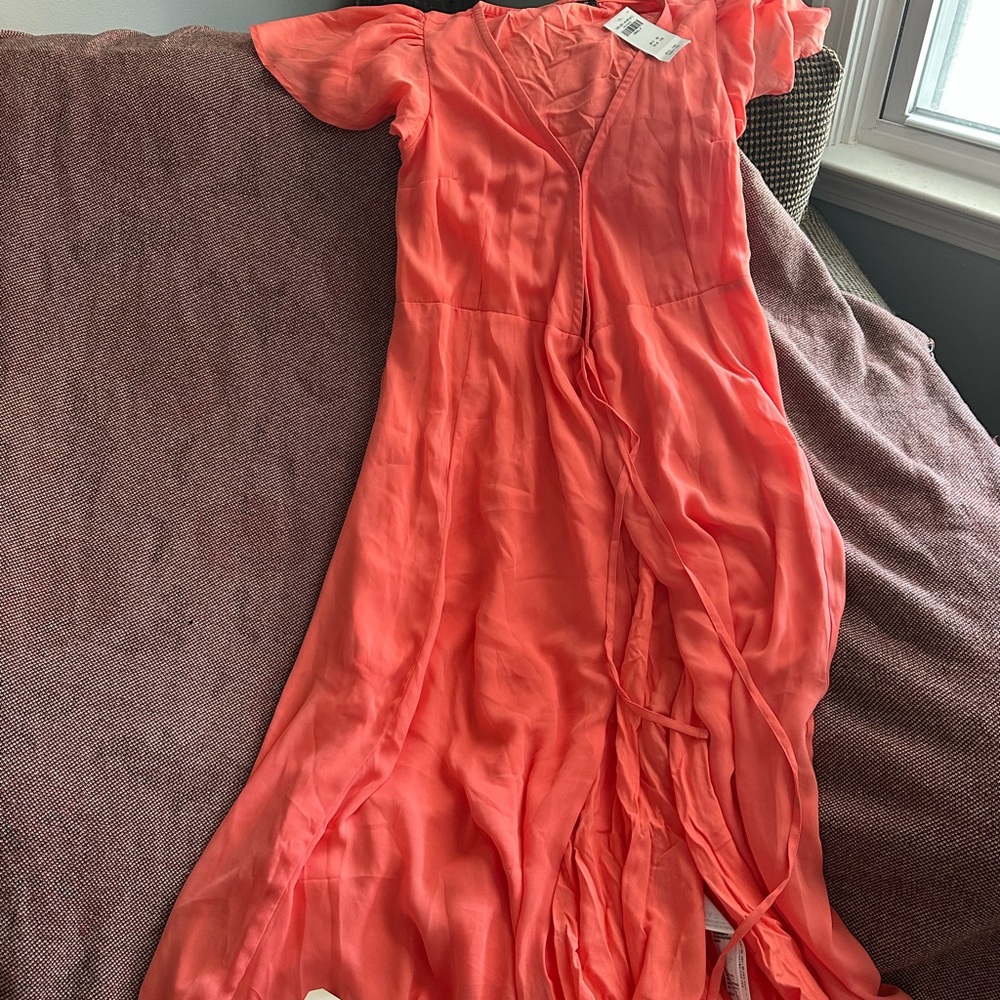 Abercrombie & Fitch Vibrant Coral Dress